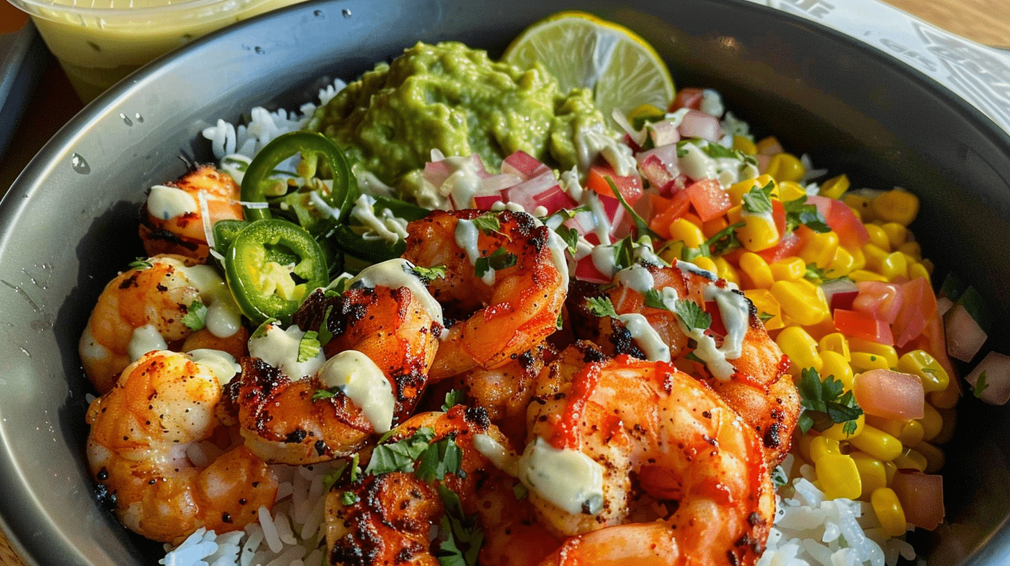 Burrito Bowl with Shrimp: A Flavorful Feast