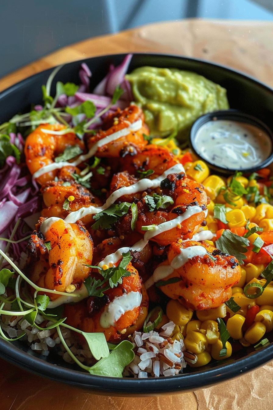 Burrito Bowl with Shrimp: A Flavorful Feast 1 image 1777722587622