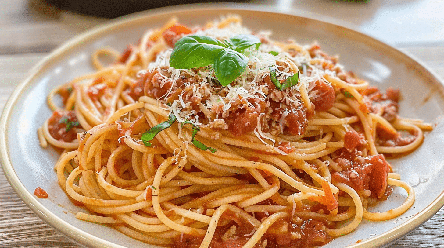 Quick Spaghetti Recipe: A 30-Minute Family Meal