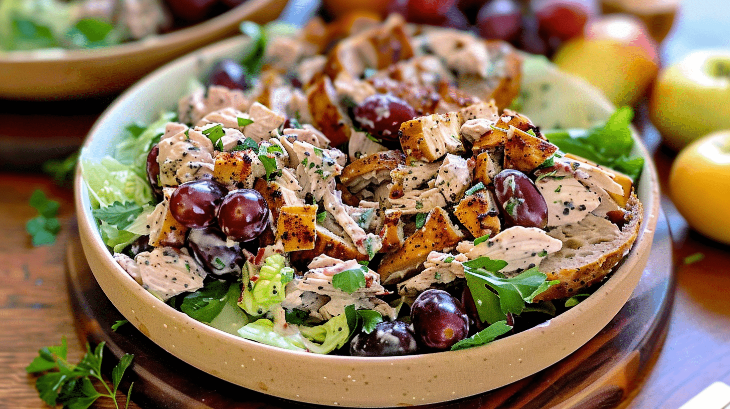 Delicious Chicken Salad with Grapes Recipe