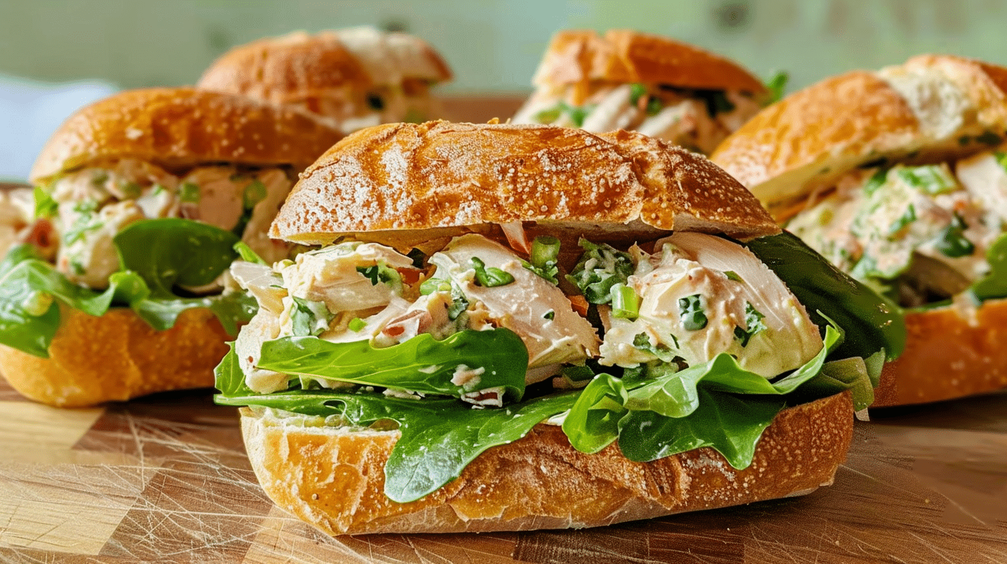 Chicken Salad Sandwich Delight