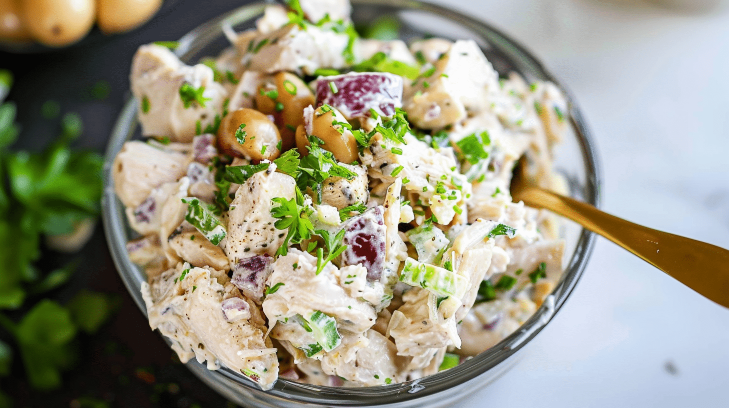 Chicken Salad with Yogurt: A Healthy Twist