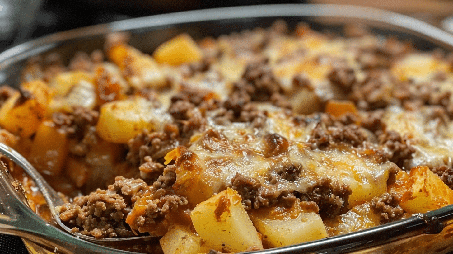 Hobo Casserole Ground Beef Recipe