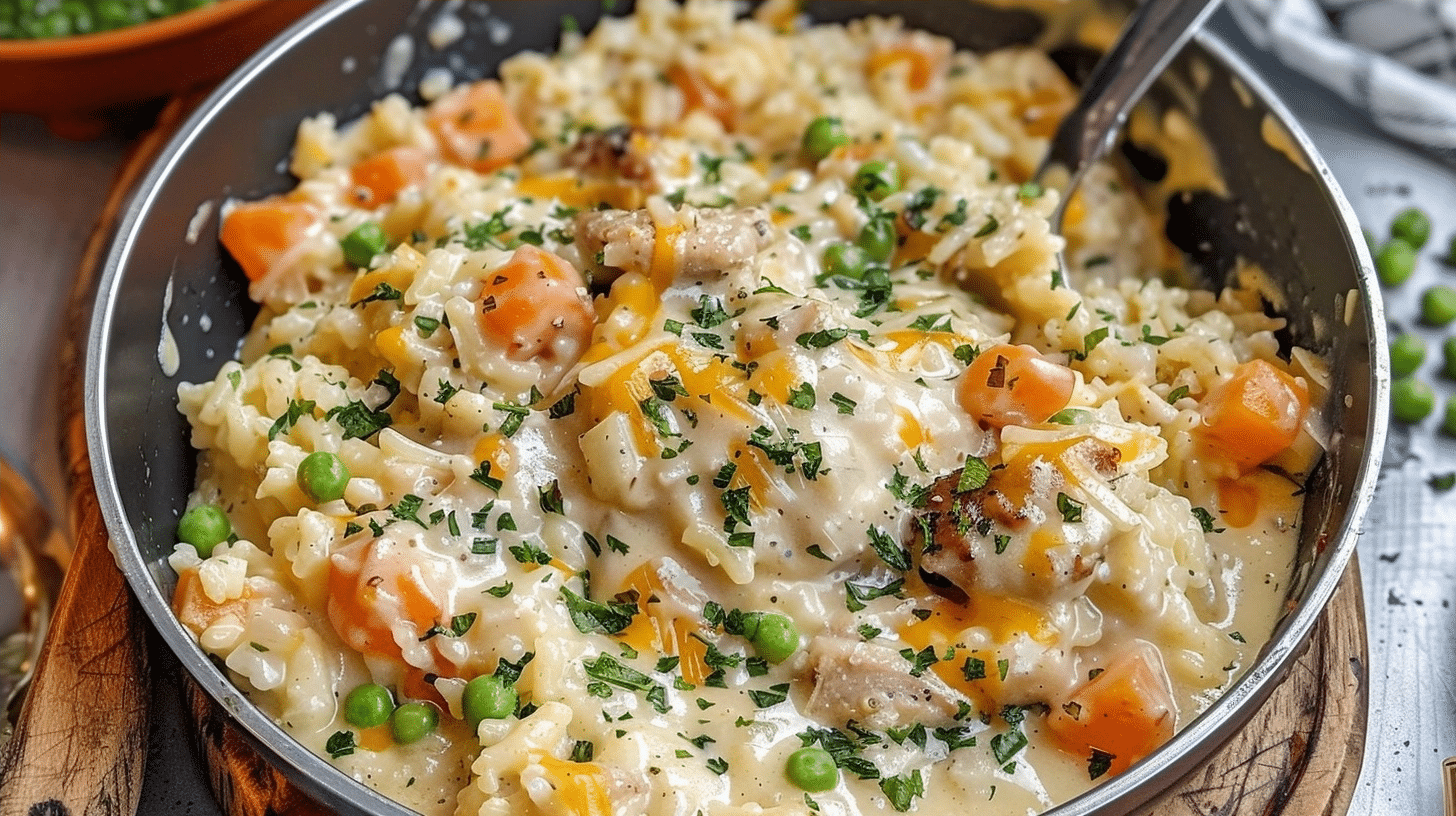 Creamy Chicken and Rice Delicacy