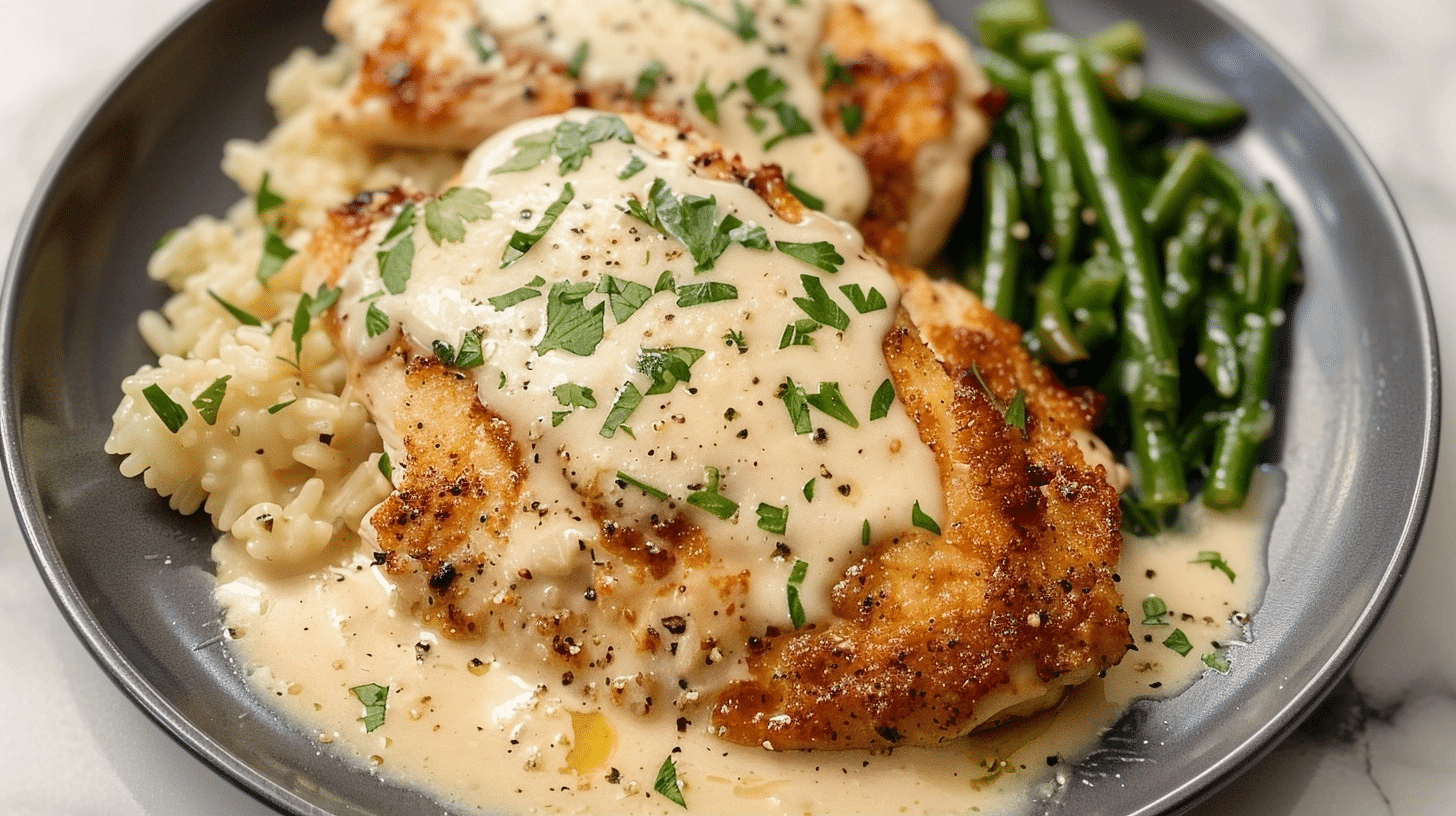 Creamy Parmesan Chicken: A Savory Delight