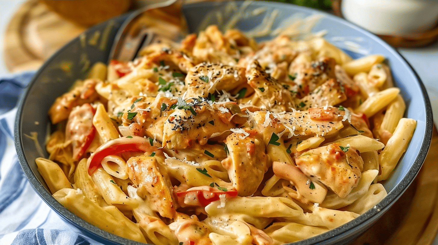Creamy Cajun Chicken Pasta