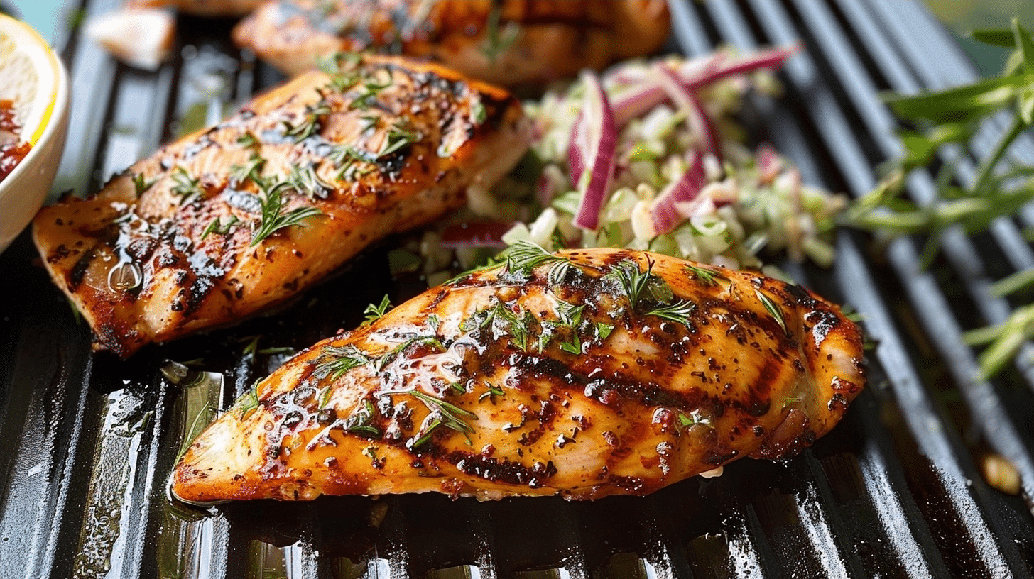 Garlic Grilled Chicken Breast: Flavorful and Easy