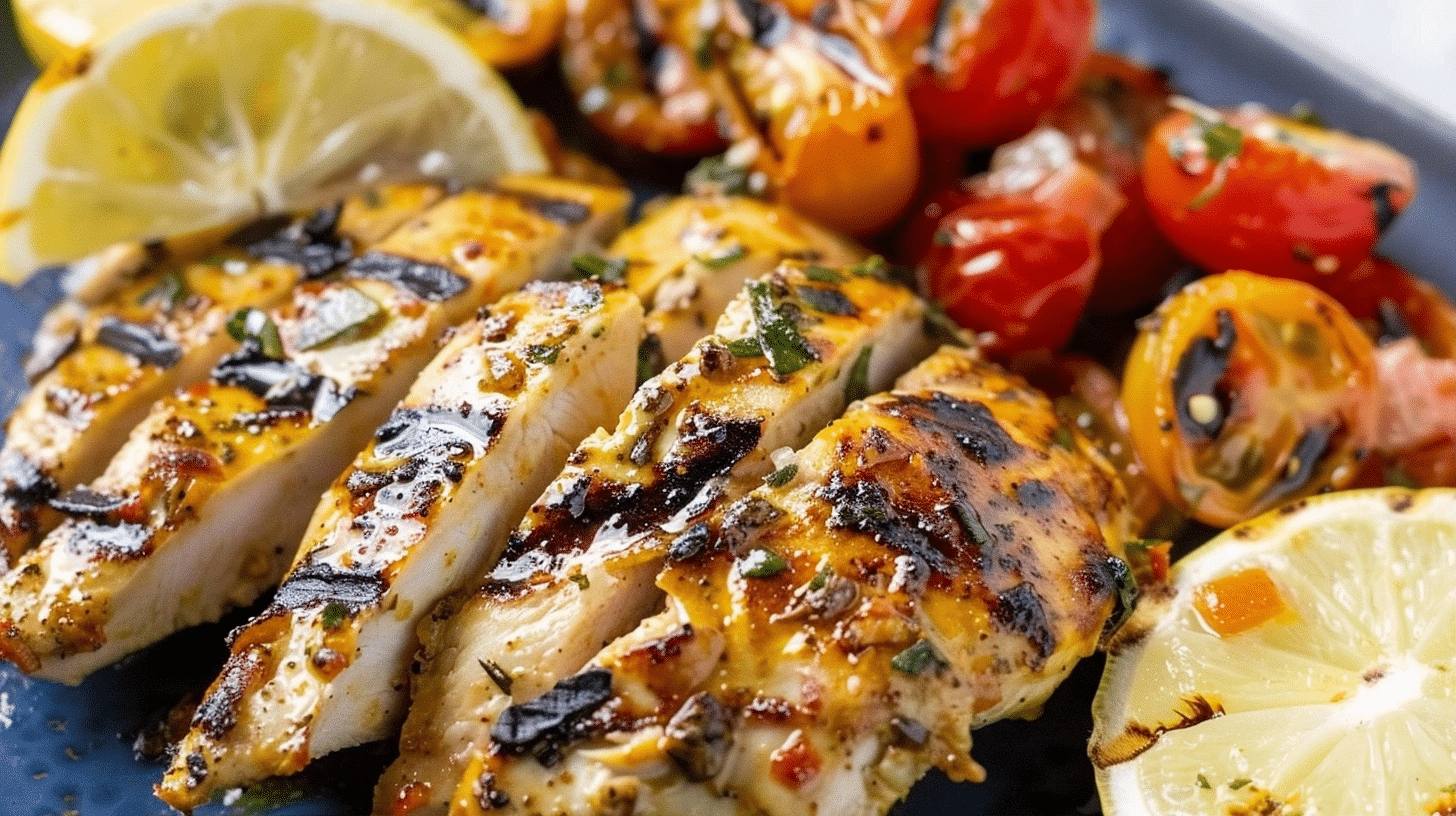 Mediterranean Grilled Chicken Breast