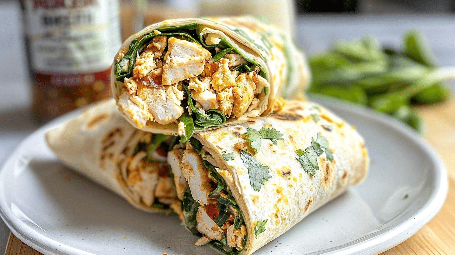 Healthy Chicken Wrap: Delightful & Nutritious Meal