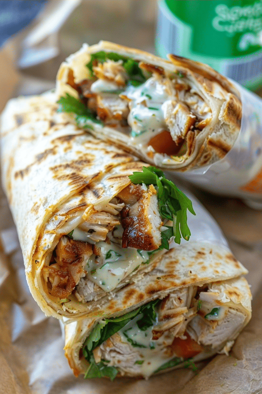 Delicious Chicken Ranch Wrap Recipe 1 image 1779537515983