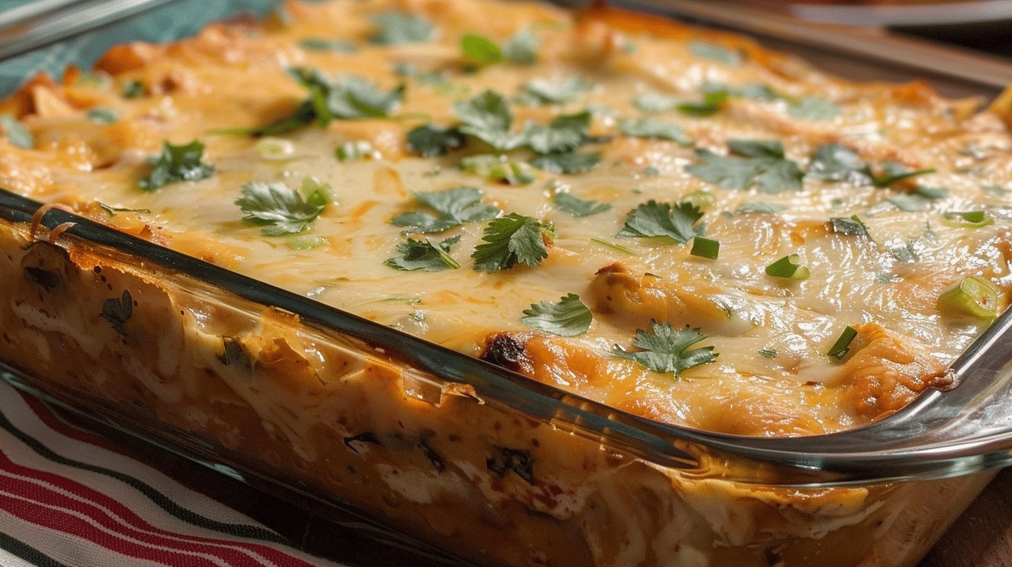Delicious Chicken Enchilada Casserole Recipe