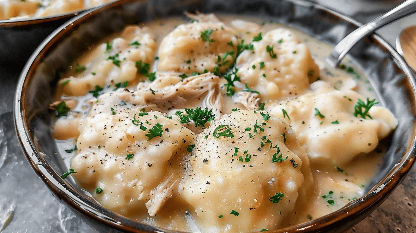 Delicious Chicken and Dumplings Recipe - Comfort Food