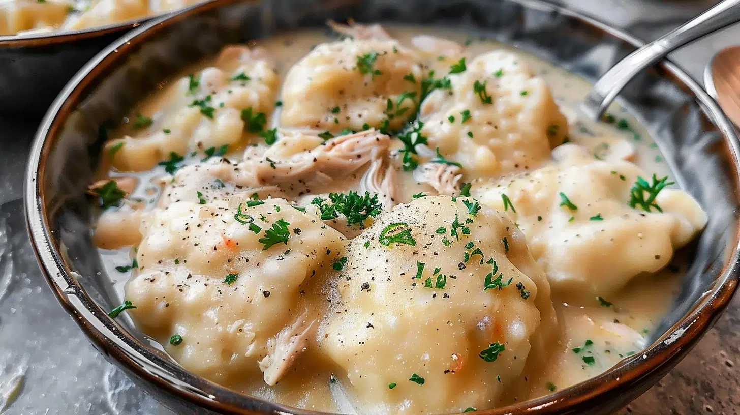 Delicious Chicken and Dumplings Recipe - Comfort Food