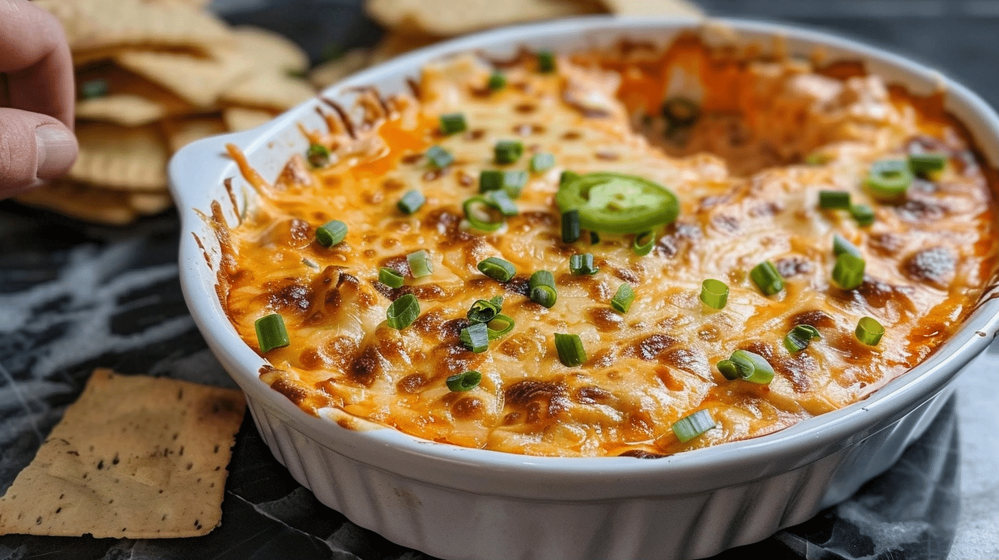 Delicious Homemade Buffalo Chicken Dip