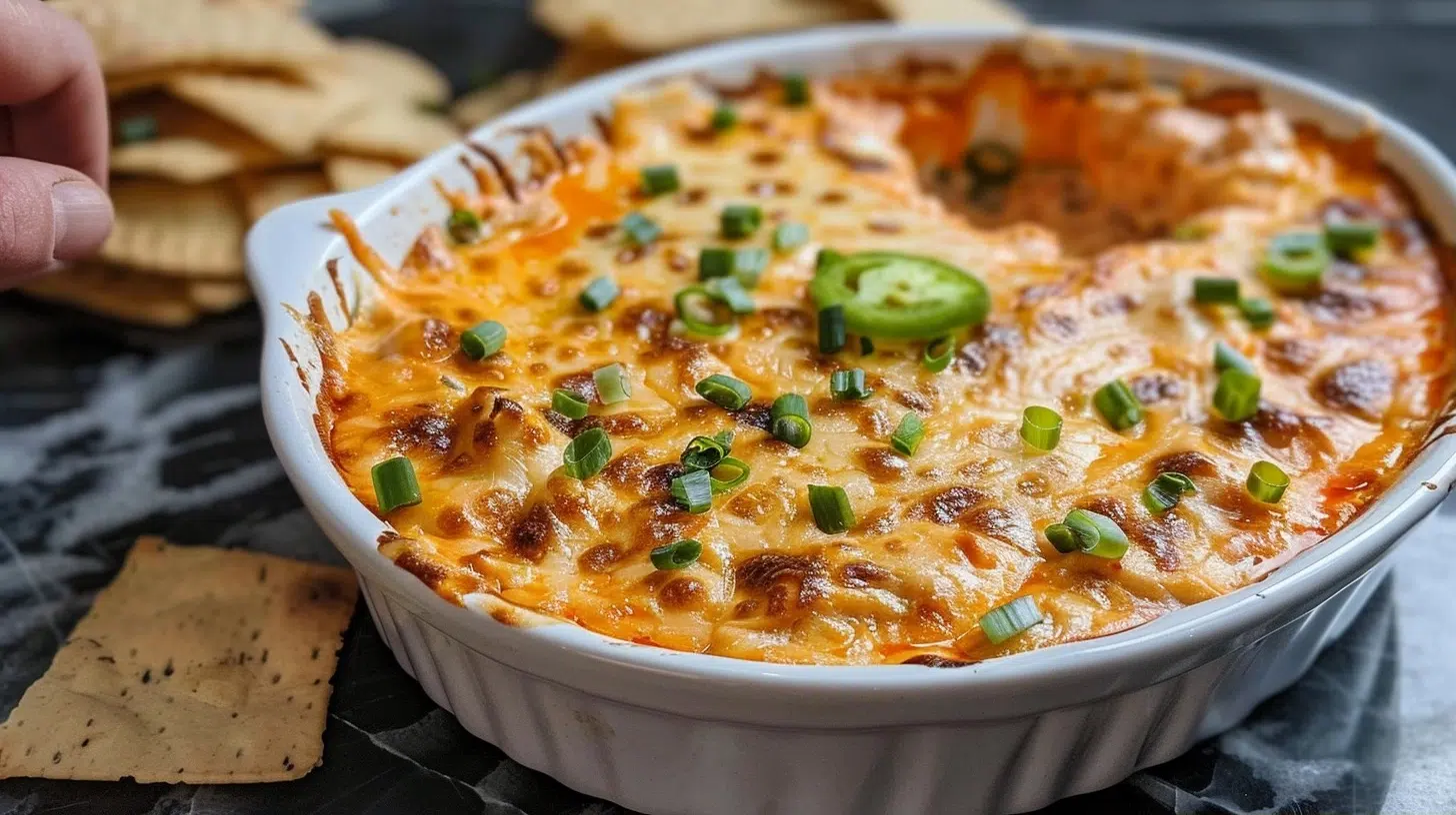 Delicious Homemade Buffalo Chicken Dip