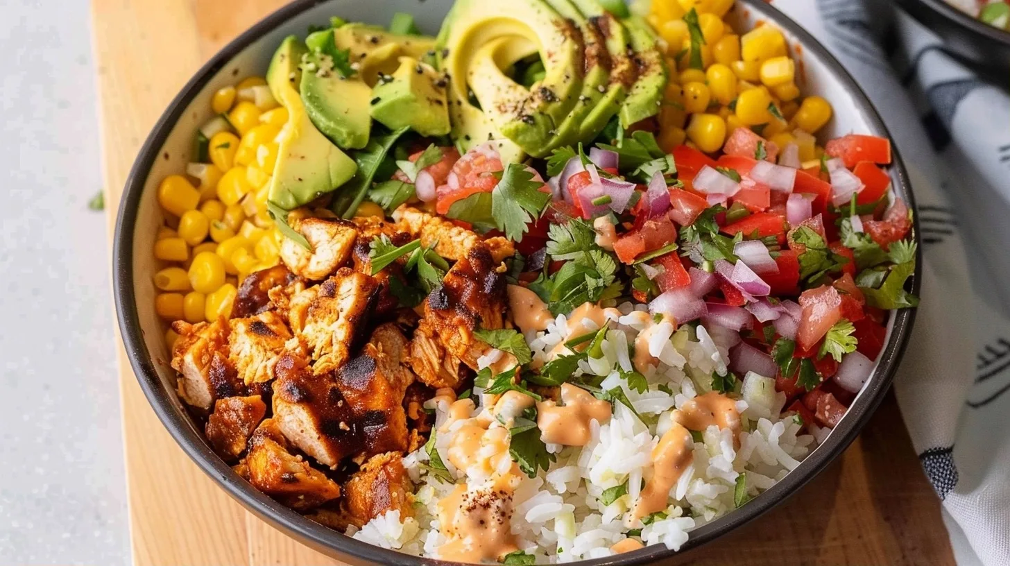 Chicken Burrito Bowl: A Flavorful Delight 2 Chicken Burrito Bowl: A Flavorful Delight