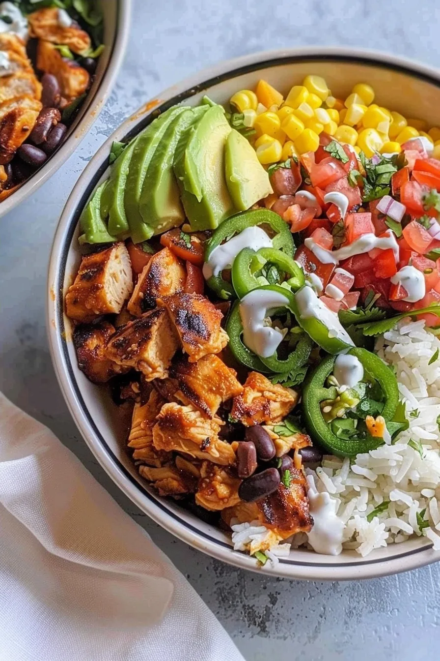 Chicken Burrito Bowl: A Flavorful Delight 1 image 1781440261088