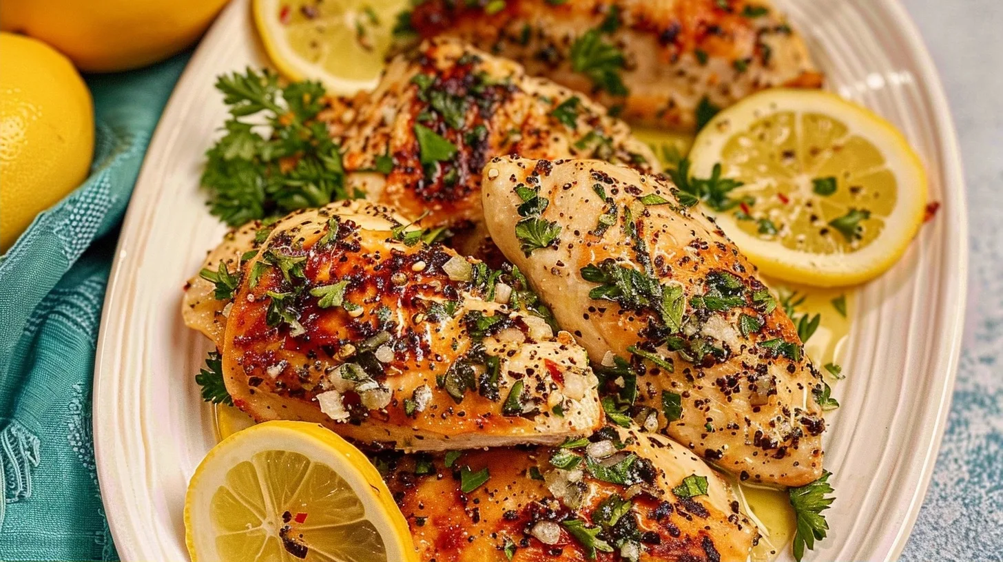 Lemon Garlic Chicken Recipe