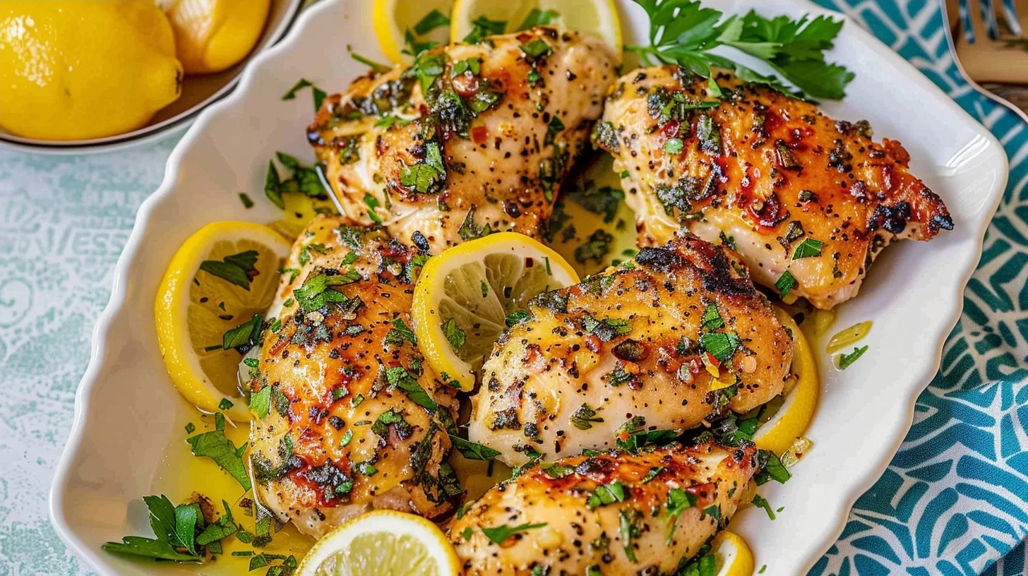 Lemon Garlic Chicken Recipe