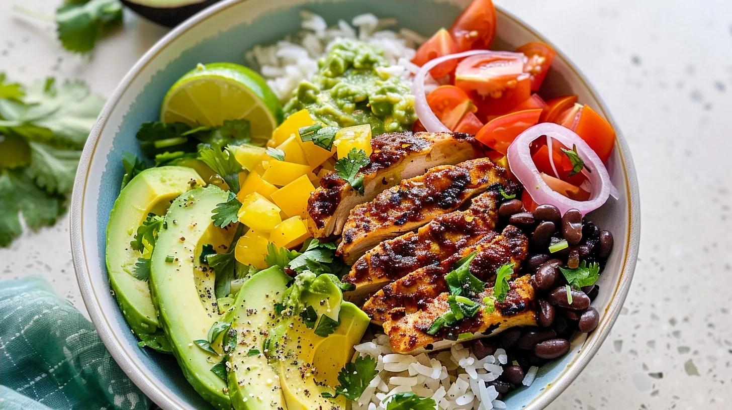 Chicken Avocado Bowl: Flavorful & Easy Recipe