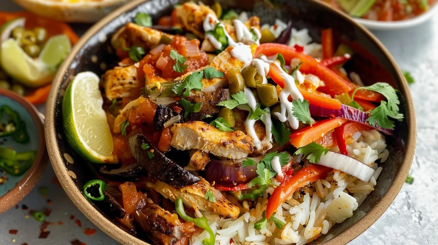 Chicken Fajita Bowl Recipe: A Delicious Dinner Delight