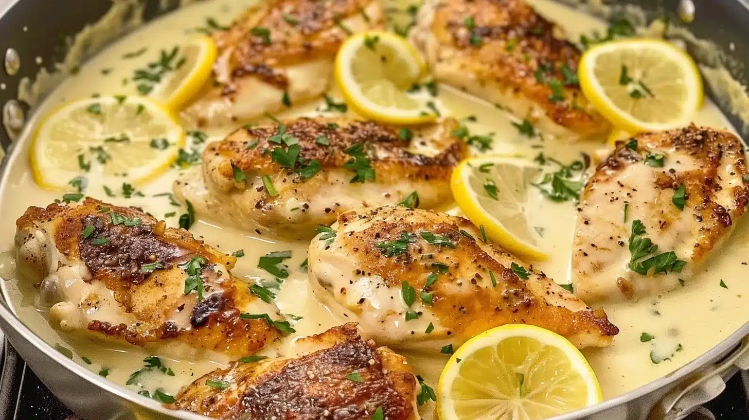 Creamy Lemon Chicken Recipe