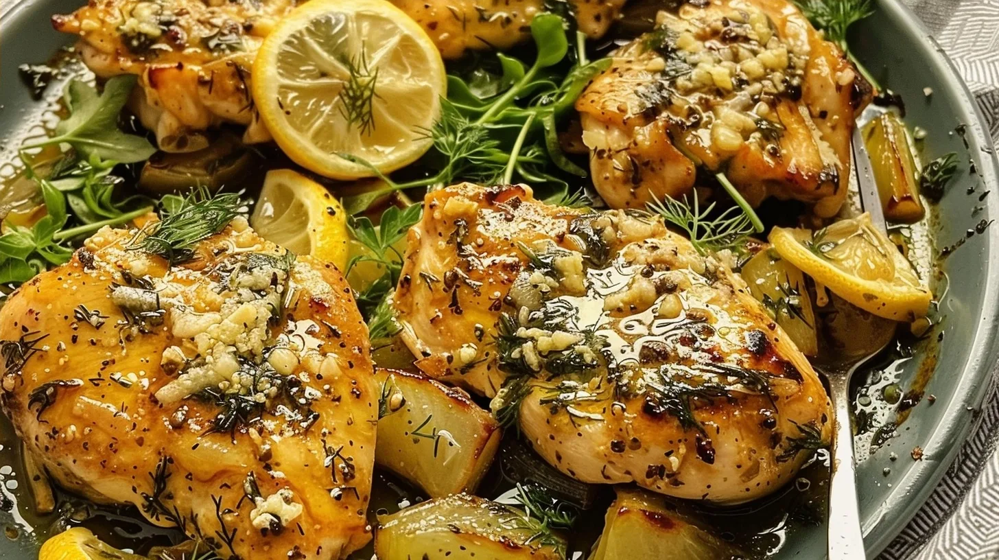 One Pan Lemon Dill Chicken: Easy & Flavorful Dinner