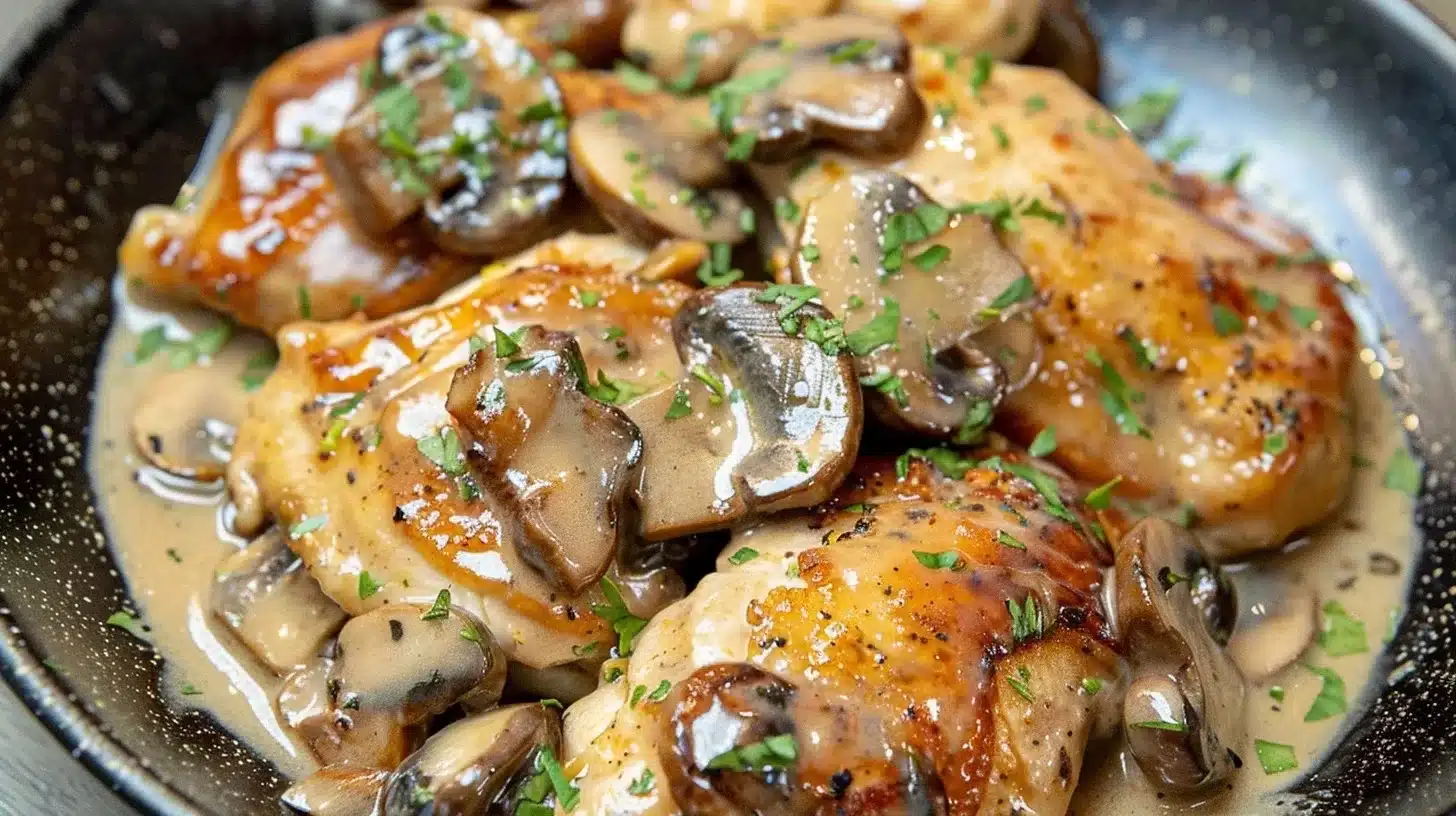 Garlic Mushroom Chicken: A Perfect Comfort Meal