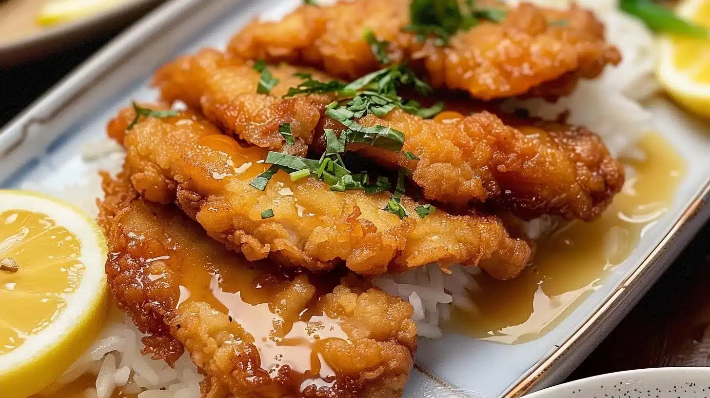 Delicious Crispy Lemon Chicken Recipe