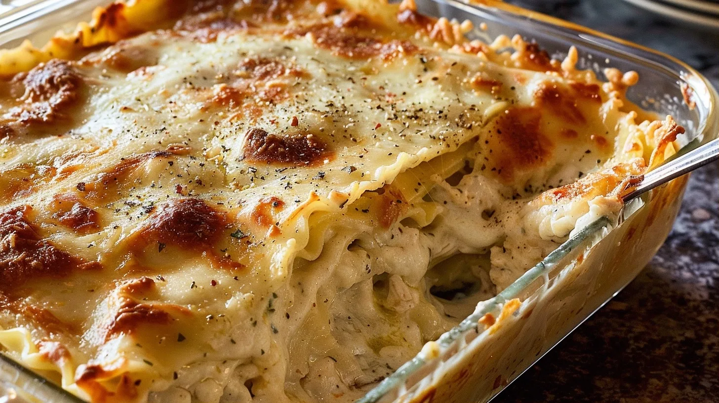 Chicken Lasagna Alfredo
