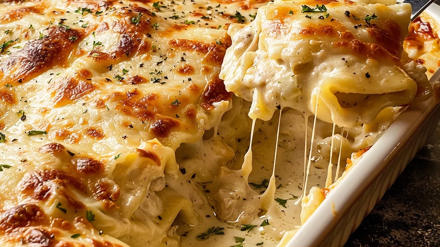 Chicken Lasagna Alfredo