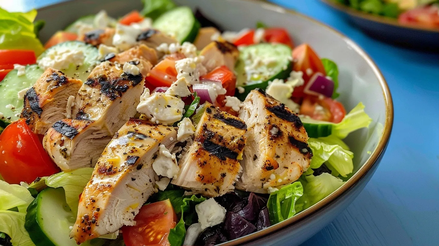 Greek Chicken Salad: A Flavorful Medley