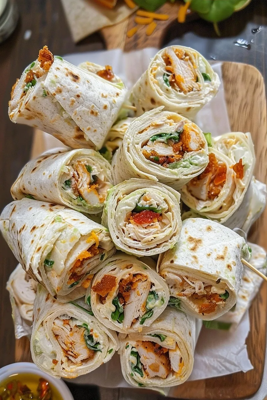 Chicken Ranch Wrap Roll-Ups 1 image 1784818945917