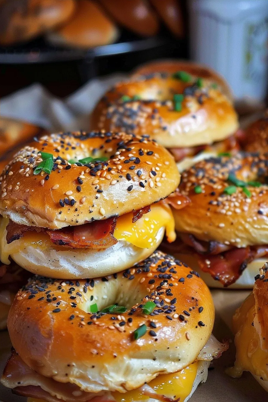 Mini Bagel Sandwiches for Quick and Easy Breakfast 1 image 1784854300196