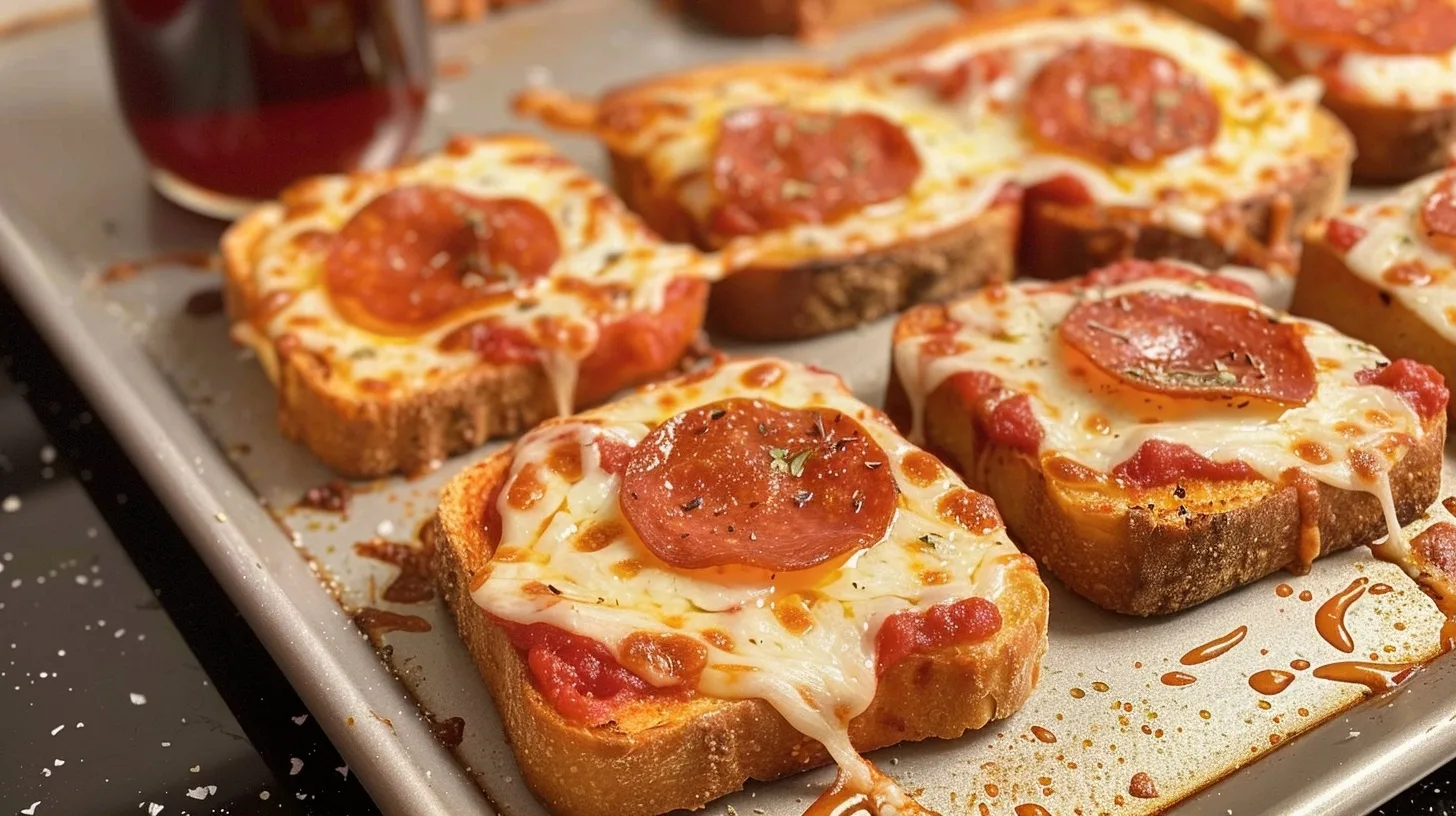 Pizza Toast Bites: The Ultimate Quick Savory Snack