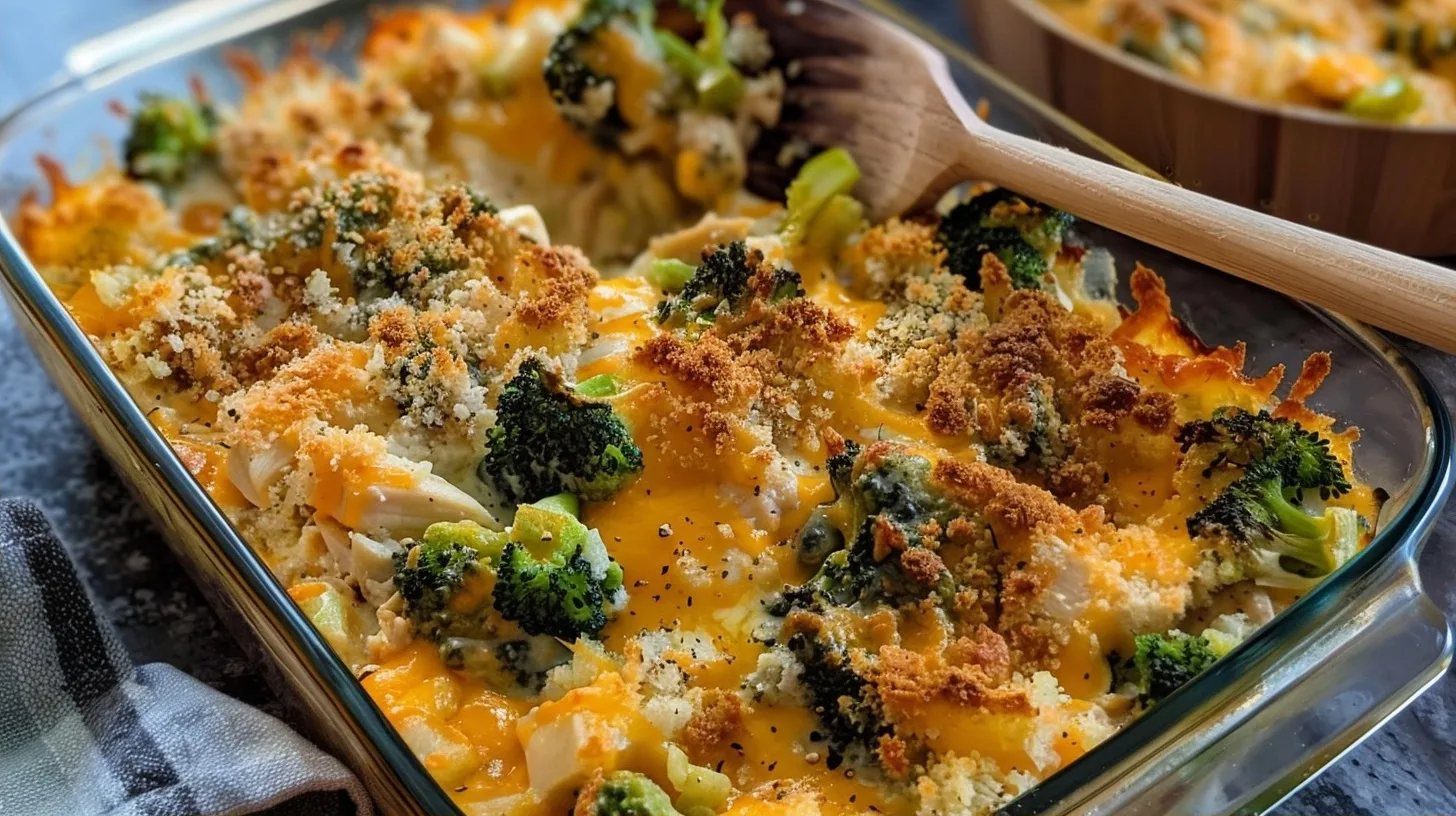 Cheesy Chicken Broccoli Bake for Easy Weeknight Meals