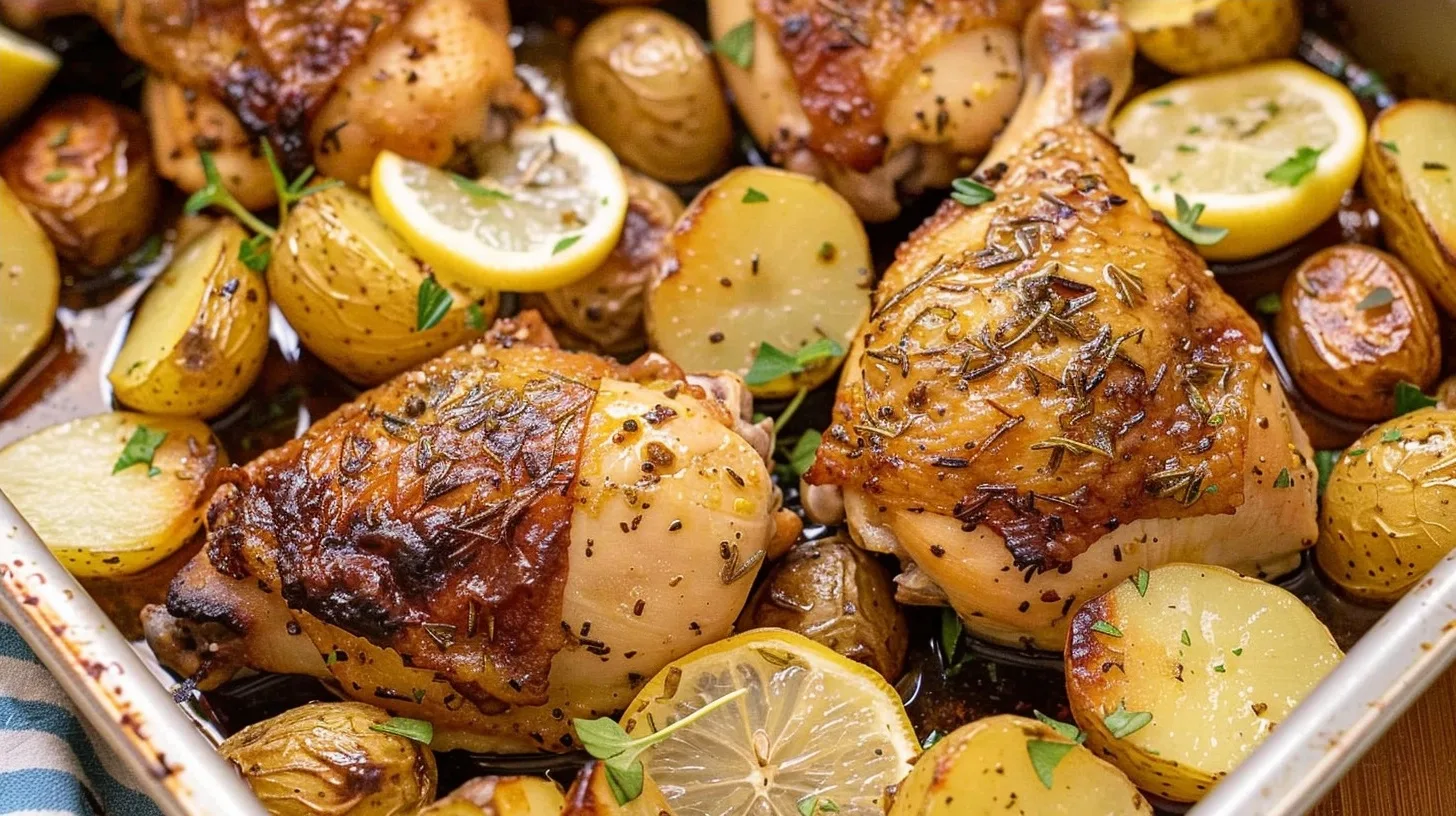 Greek Lemon Chicken and Potatoes Recipe Guide