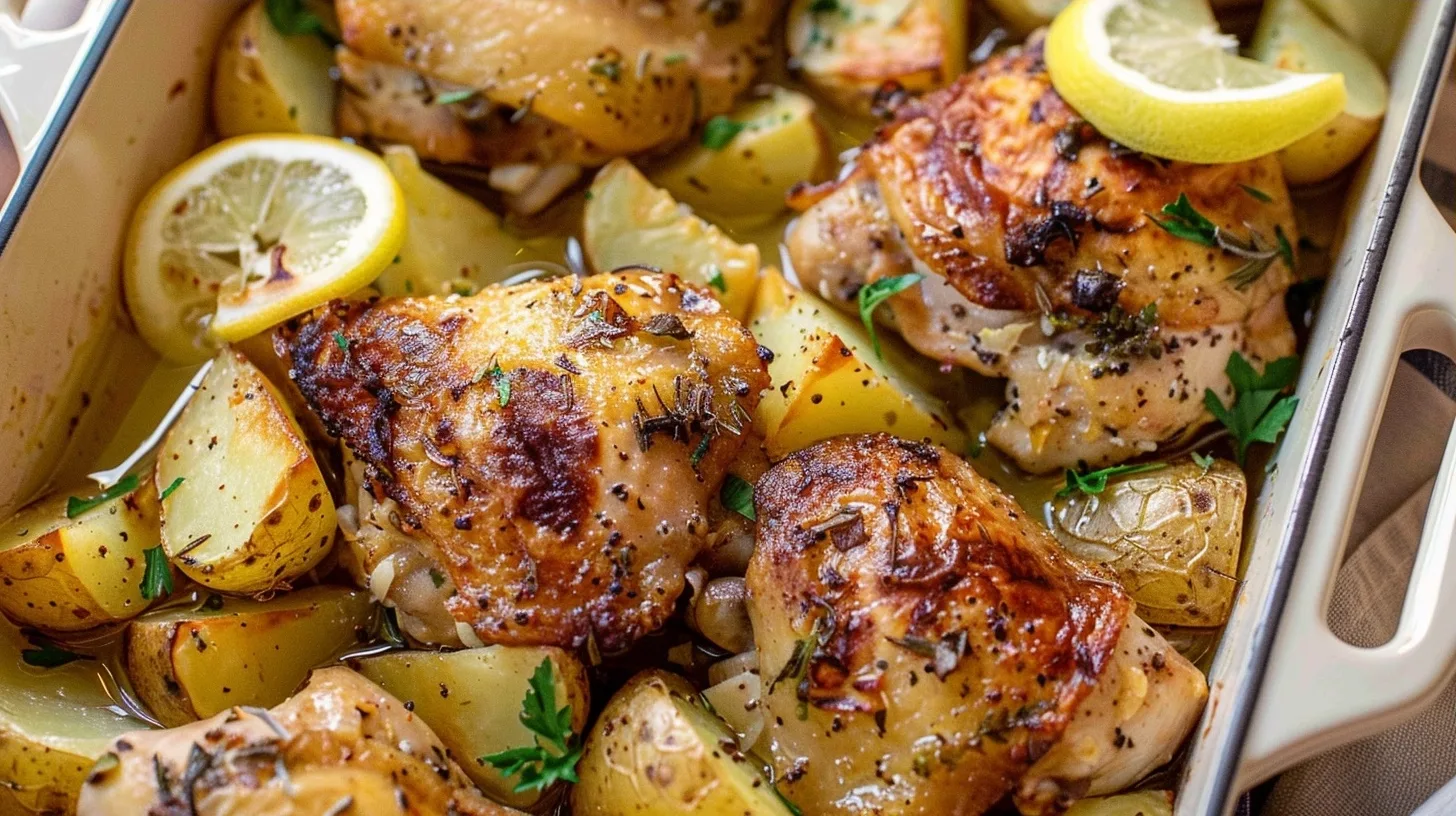 Greek Lemon Chicken and Potatoes Recipe Guide