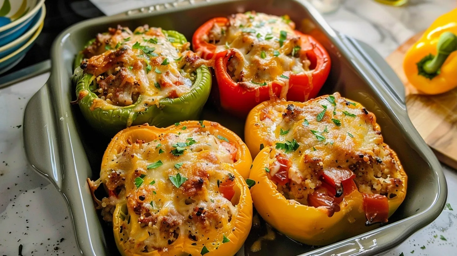Italian Sausage Stuffed Peppers For A Quick Dinner 3 Italian Sausage Stuffed Peppers For A Quick Dinner