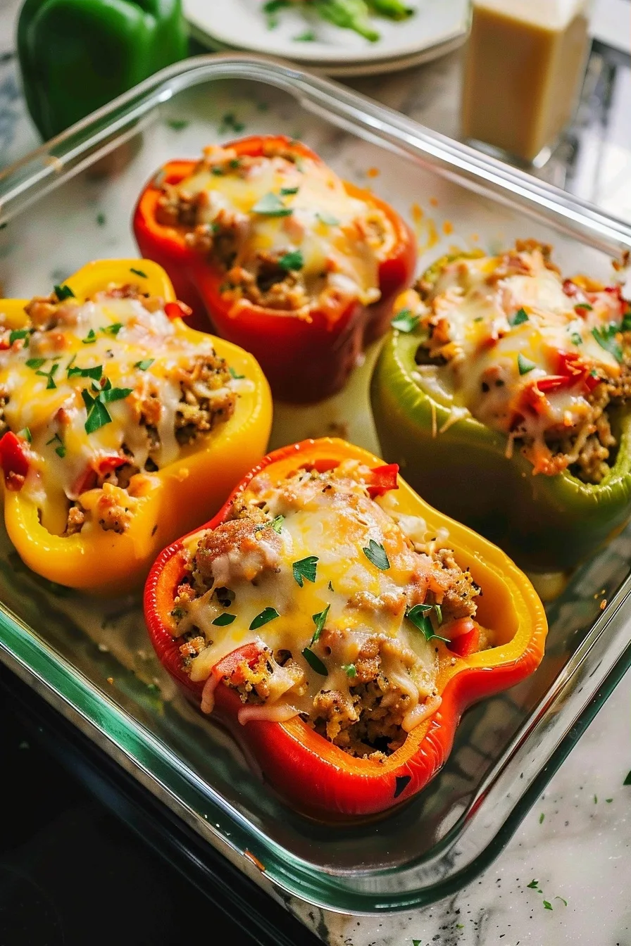 Italian Sausage Stuffed Peppers For A Quick Dinner 1 image 1785447084870