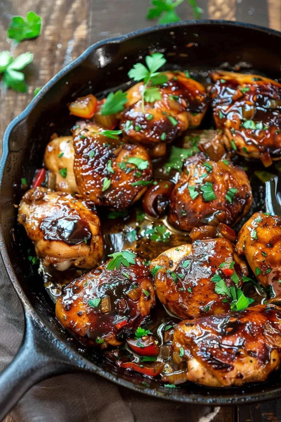 Balsamic Glazed Chicken Skillet Recipe 1 image 1785533943511