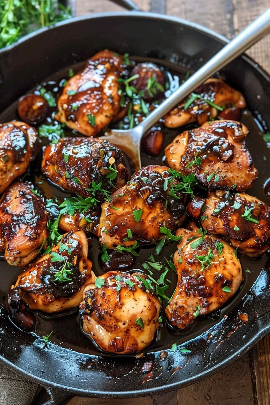 Balsamic Glazed Chicken Skillet Recipe 2 image 1785533945105