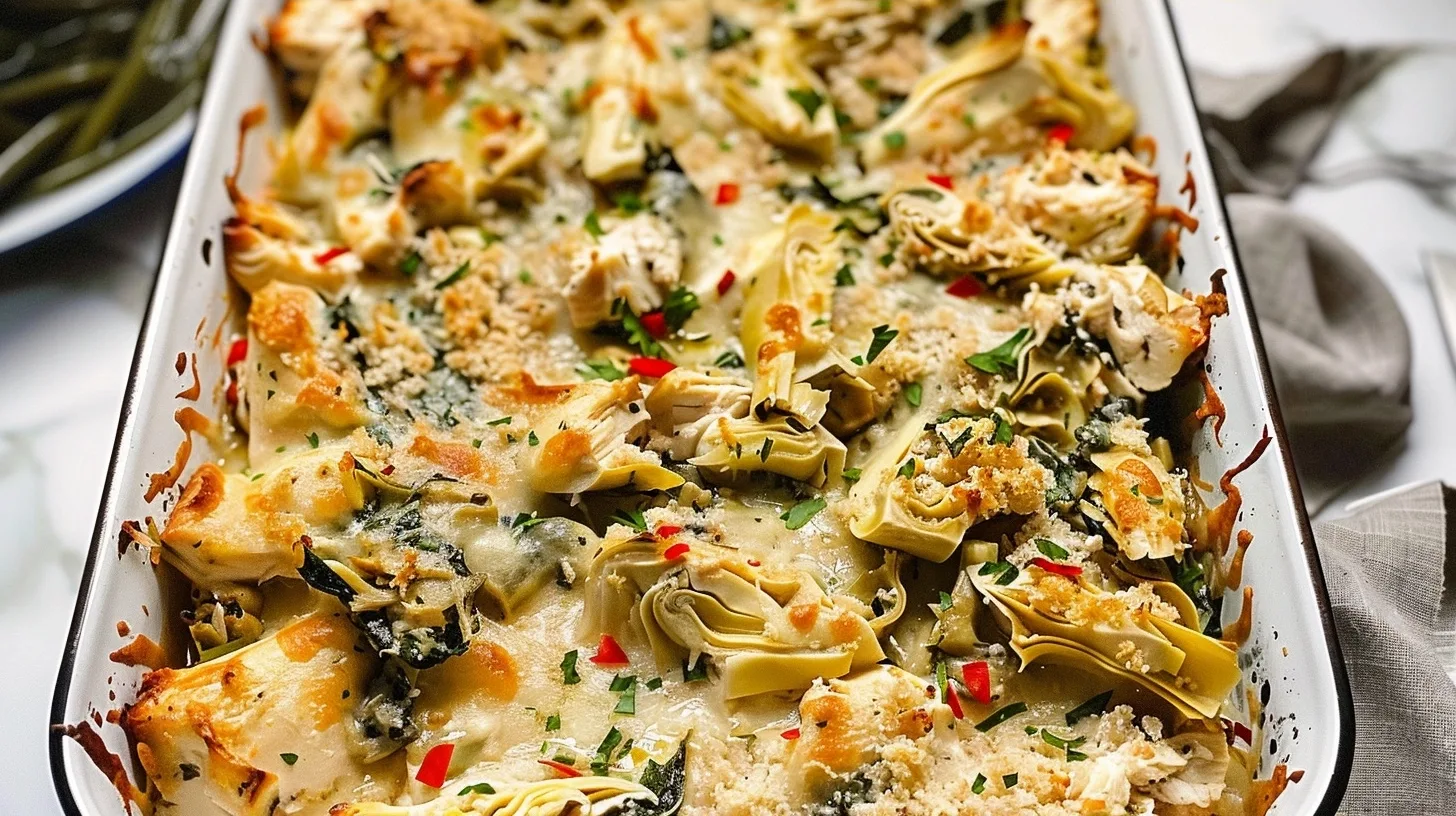 Spinach Artichoke Chicken Casserole: A Perfect Weeknight Meal