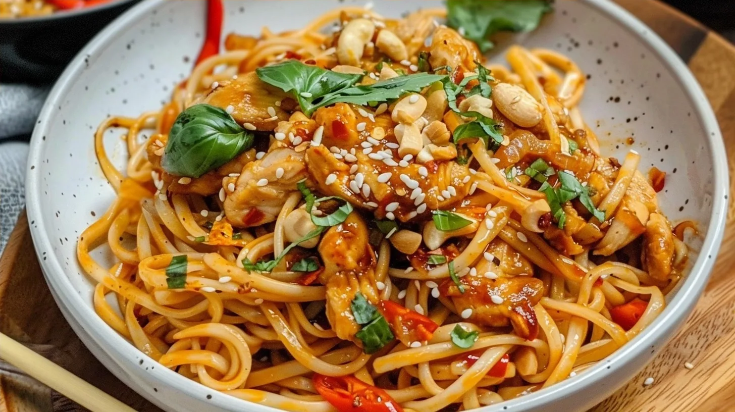 Sweet Chili Chicken Noodles Recipe for Weeknights