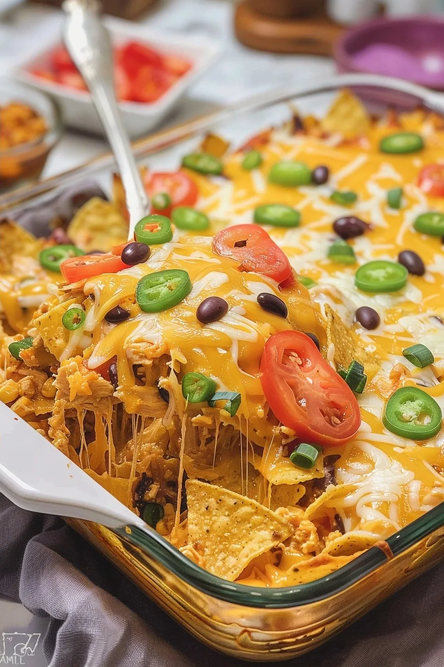 Loaded Nacho Chicken Casserole For Easy Dinners 1 image 1785622393729