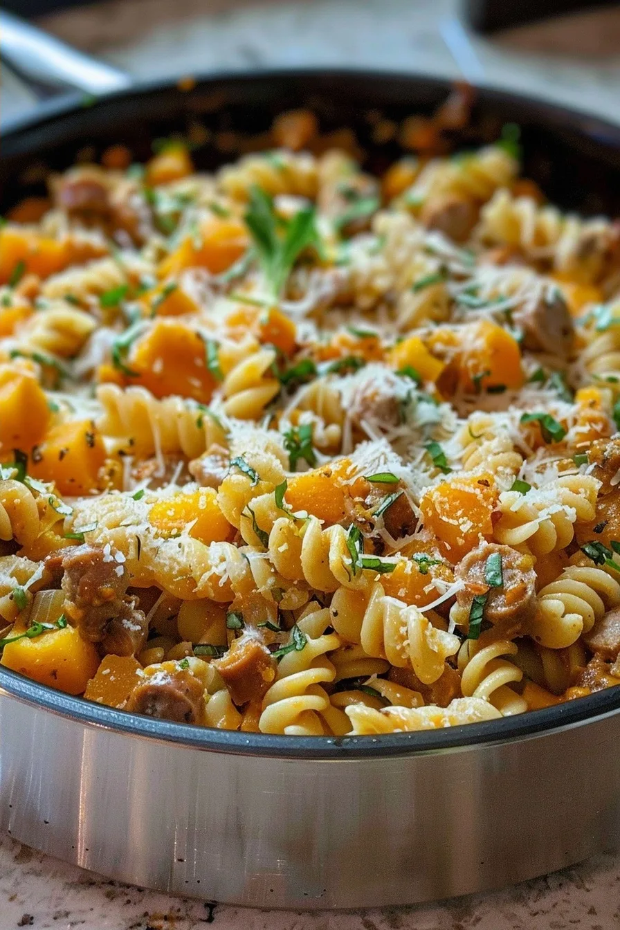 Butternut Squash Sausage Pasta: A Creamy Comfort Classic 1 image 1785876468195
