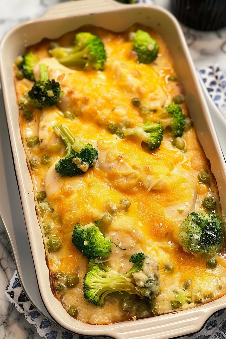 Cheddar Broccoli Chicken Bake Recipe for Easy Dinners 1 image 1785962649541
