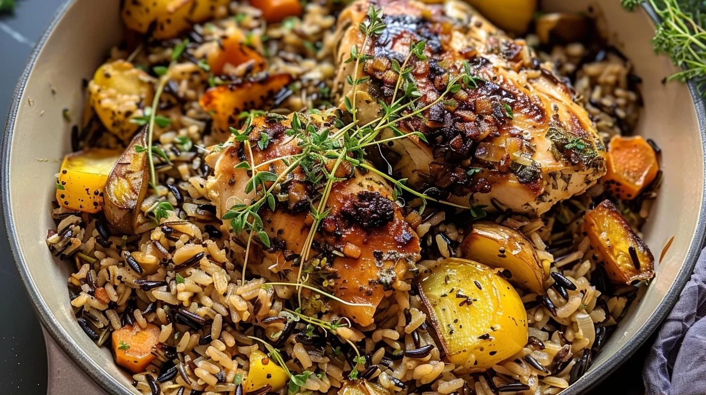 Harvest Chicken and Wild Rice: A Comforting Family Dinner