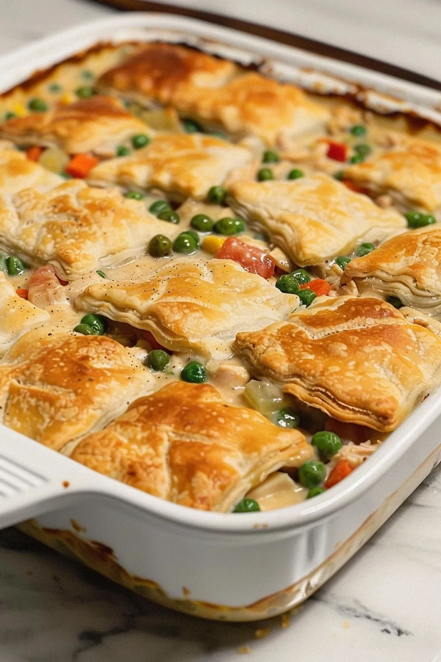 Classic Chicken Pot Pie Casserole Recipe 1 image 1786053166037