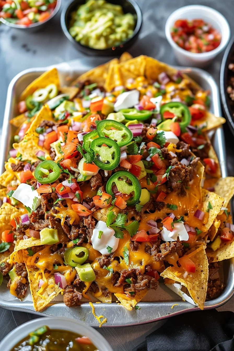 Loaded Beef Nachos: The Ultimate Easy Family Feast 1 image 1786367600536